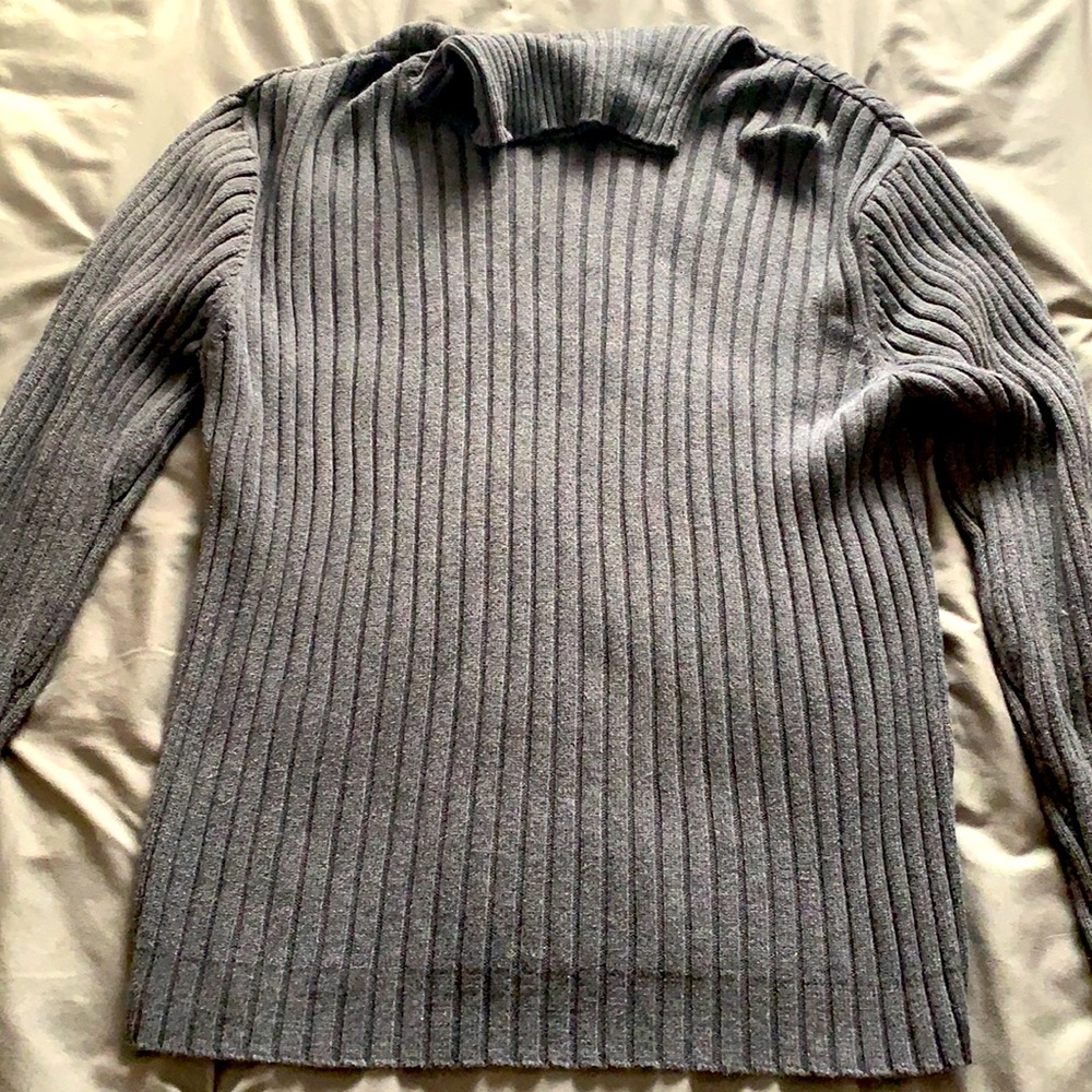 Men’s cable kit sweater